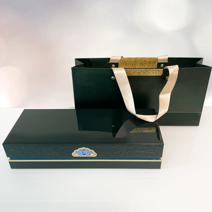 Подарочный зеленый чай из Китая «Весенний дуэт»